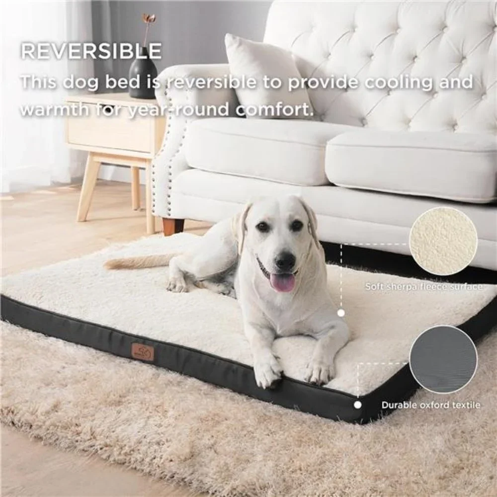 Dog Bed for Large Dogs - Big Orthopedic Dog Bed with Removable Washable Cover